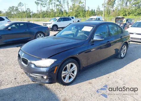 2016 BMW 328I from USA, damaged, VIN WBA8E9G52GNT85095